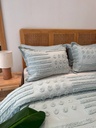 Housse de couette bbh 3 pieces gris