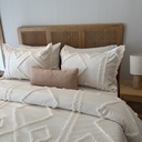 Housse de couette bbh 3 pieces beige  motif (copie)