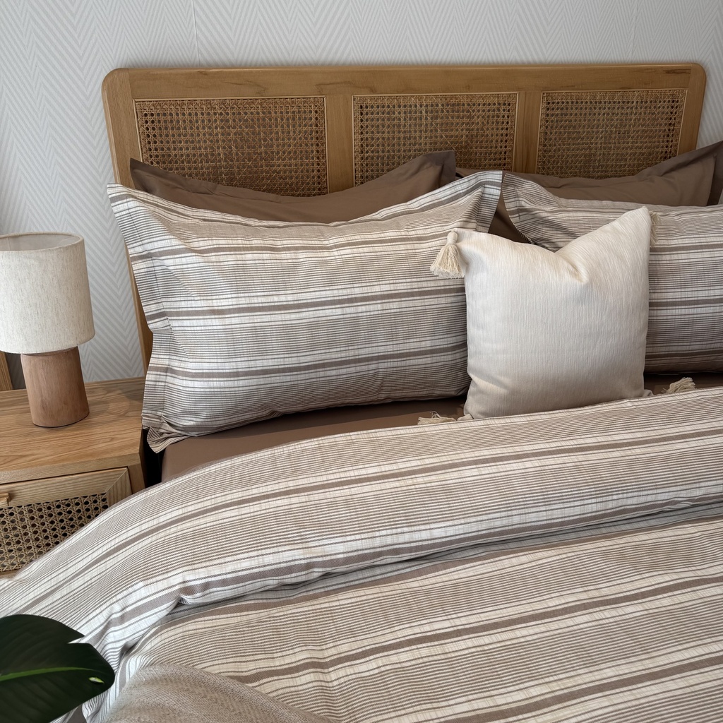 Housse de Couette 6 Pièces 100% Conton Feuilles d’Automne