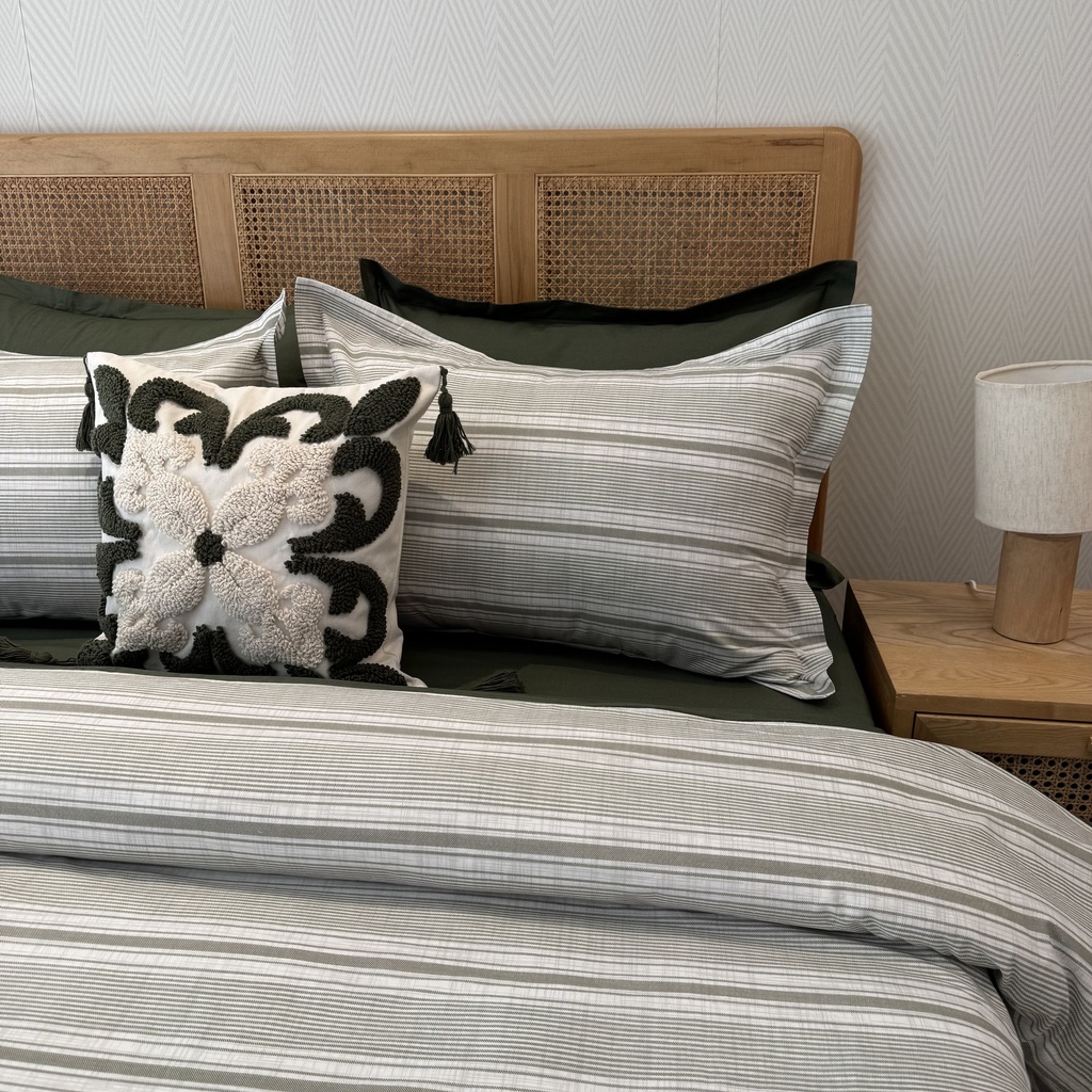 Housse de Couette 6 Pièces 100% Conton Feuilles d’Automne