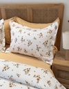 Housse de Couette 6 Pièces 100% Conton Feuilles d’Automne