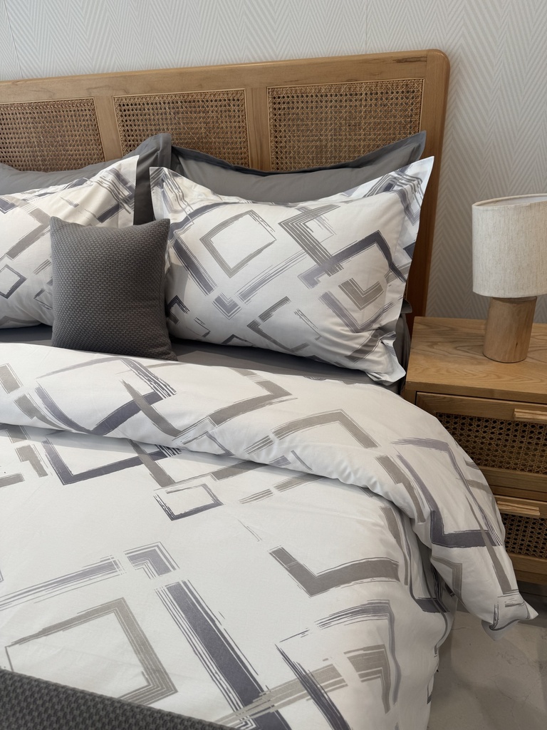 Housse de Couette 6 Pièces 100% Conton Feuilles d’Automne