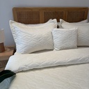 Bouti 4 pieces unis blanc