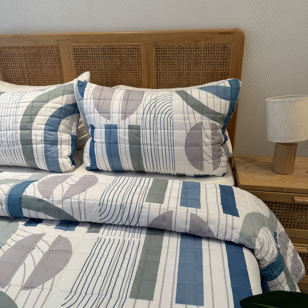 Couvre lit 3 pieces bounda motif