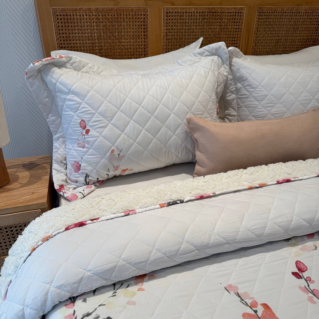 Couverture 3 Pieces Jardin Fleuri