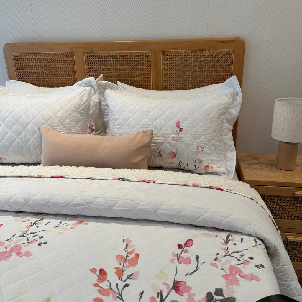 Couverture 3 Pieces Jardin Fleuri