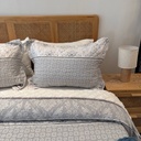 Couverture 3 Pieces Elegance Bleu Nuit