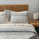 Couverture 3 Pieces Elegance Gris Perle