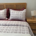 Parure de drap 6 Pieces Texture Rose