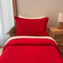 Couverture Double Face sherpa 1 Place Rouge