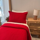 Couverture Double Face sherpa 1 Place Rouge