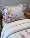 Couverture Double Face Sherpa Floral Eclat