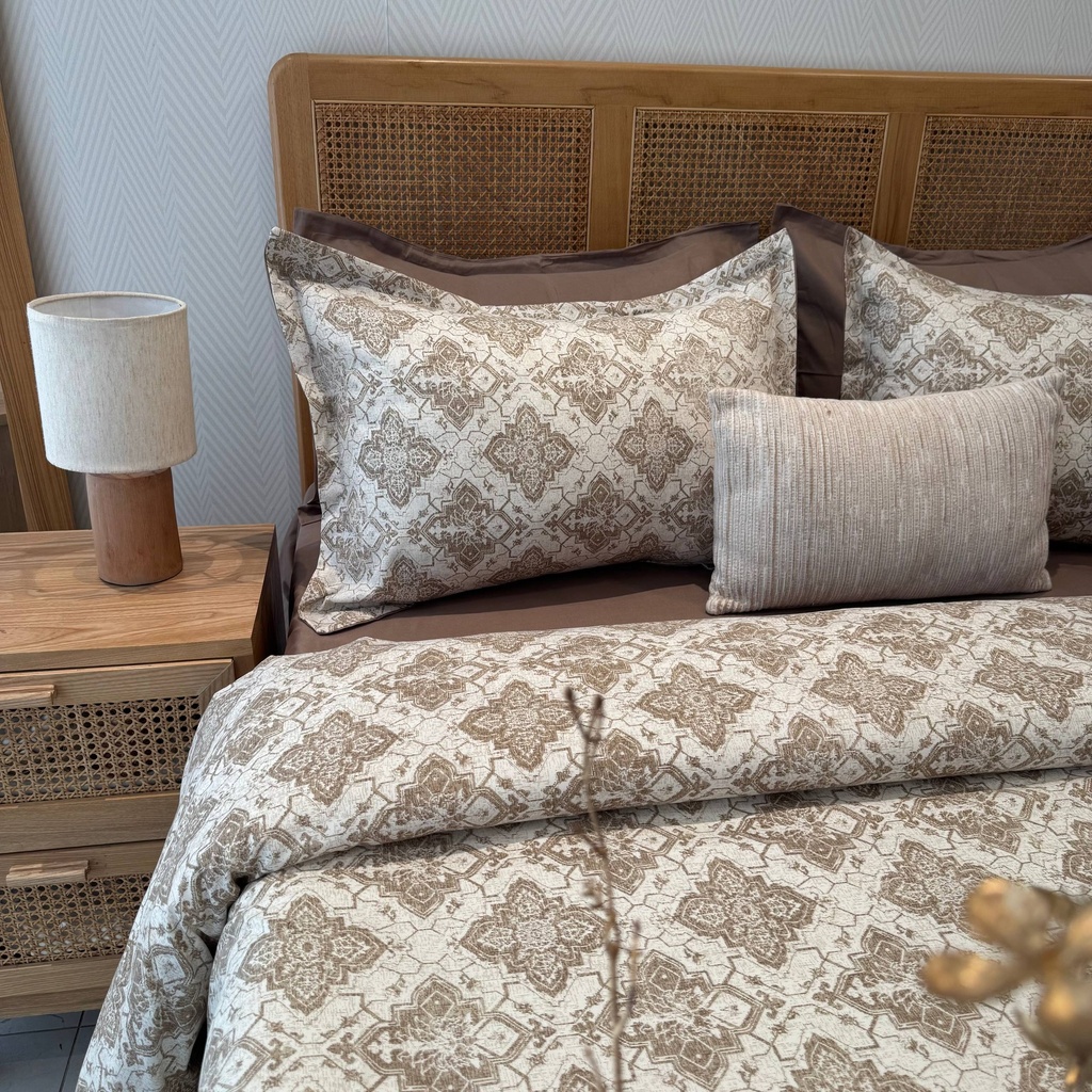     Parure de Draps 6 Pièces – Caramel