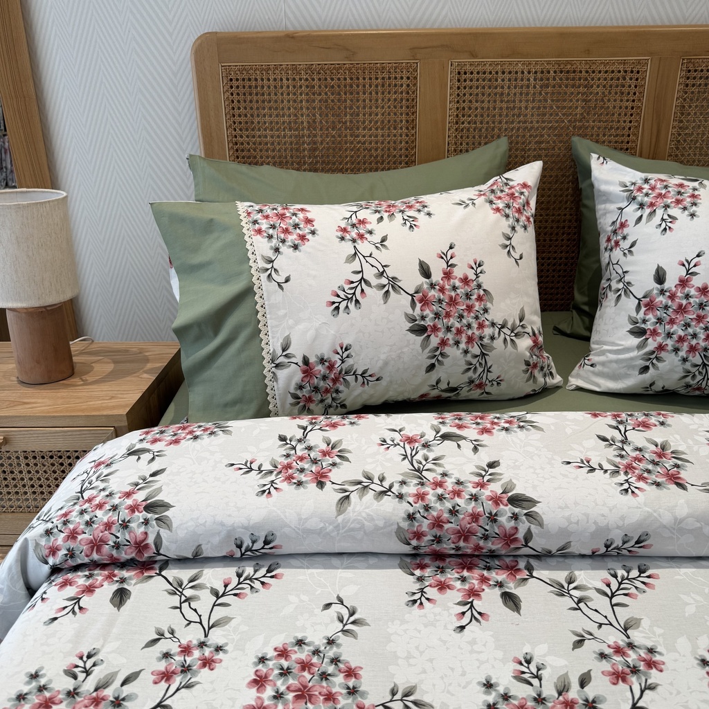 Housse de couette Dentelle 6 Pieces Eclosion 