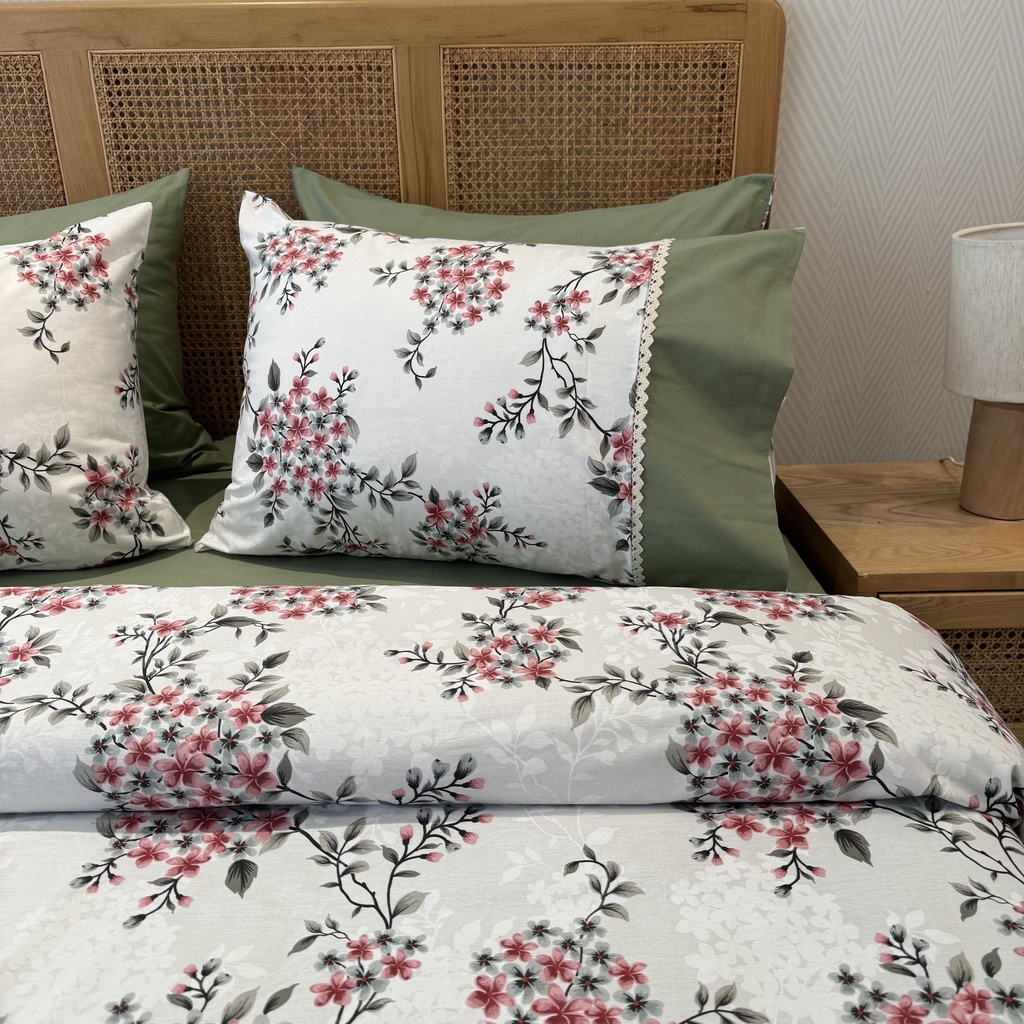 Housse de couette Dentelle 6 Pieces Eclosion 