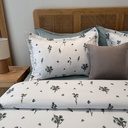 Parure de drap 6 Pieces Sauge New