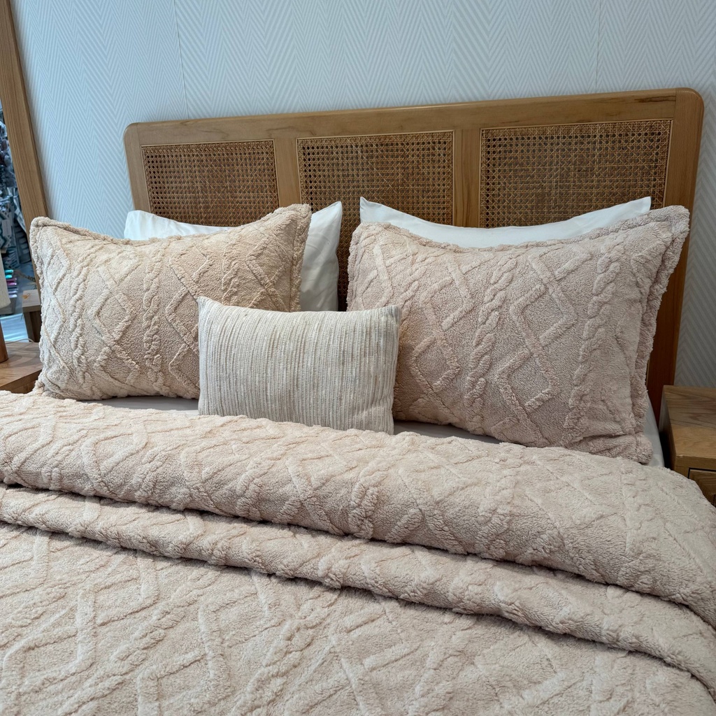 Couverture 3 Pieces BBH Berbere Beige