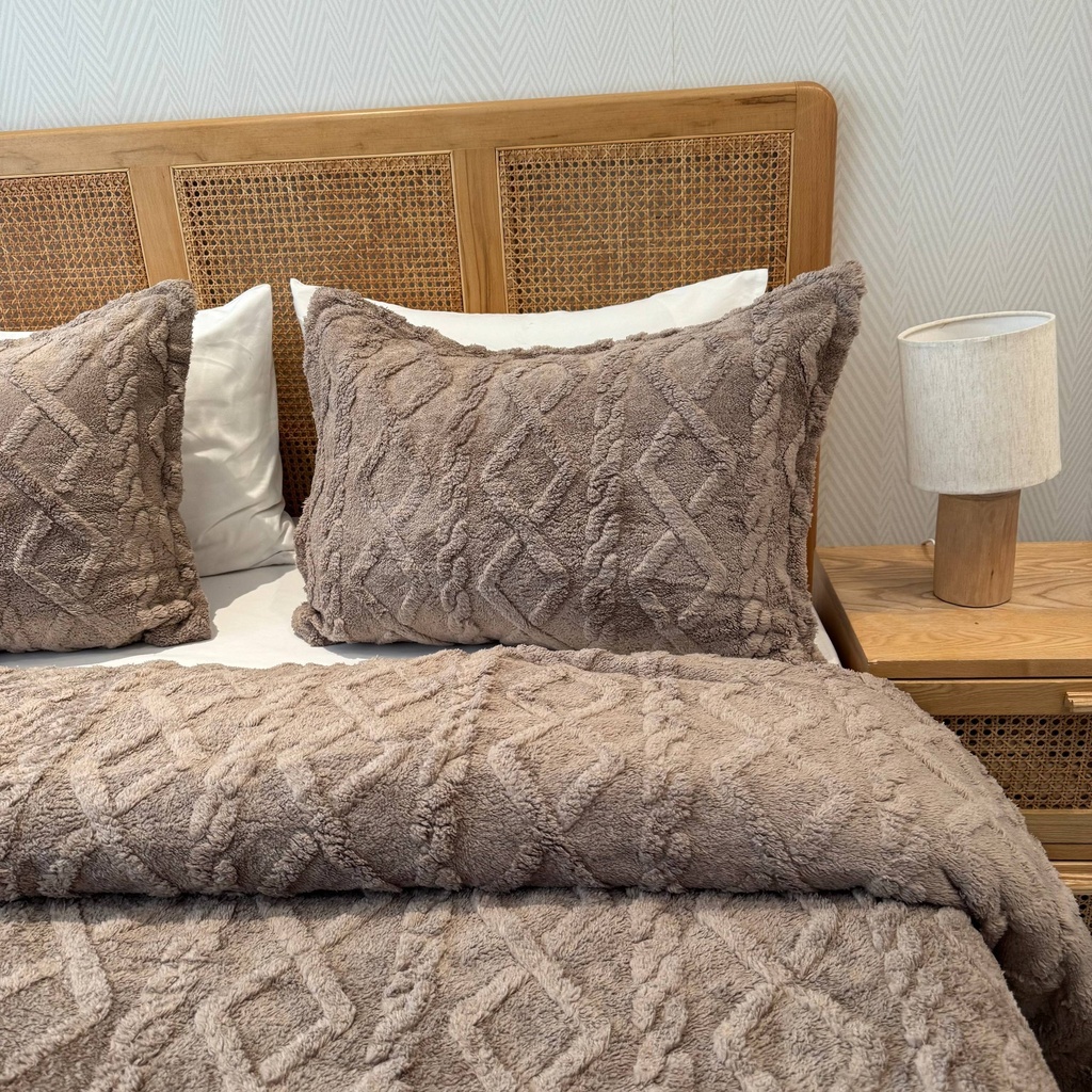 Couverture 3 Pieces BBH Berbere Marron