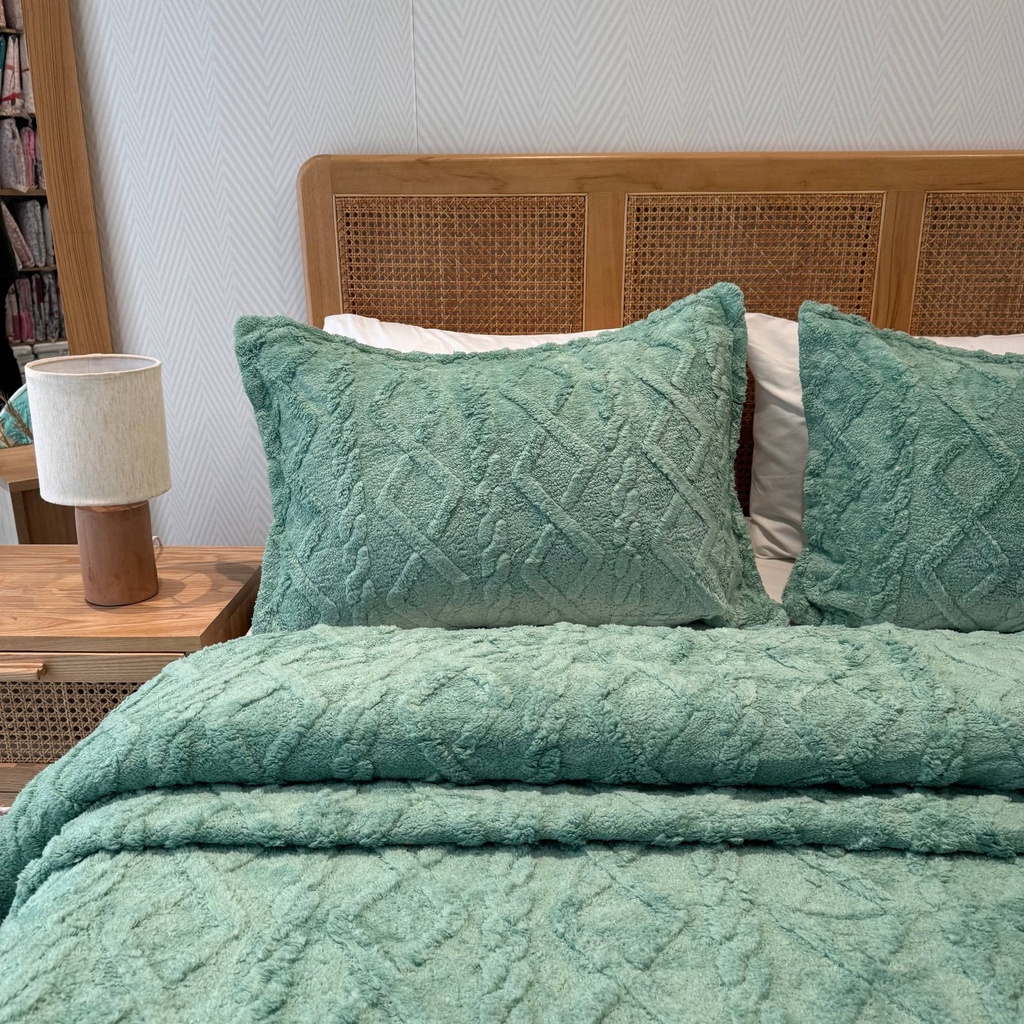 Couverture 3 Pieces BBH Berbere Vert