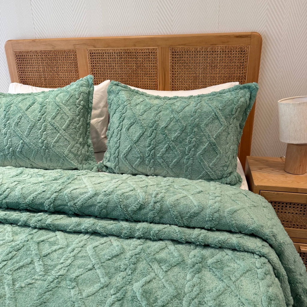 Couverture 3 Pieces BBH Berbere Vert