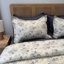 Parure de drap 6 Pieces Blue New