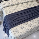Parure de drap 6 Pieces Blue New