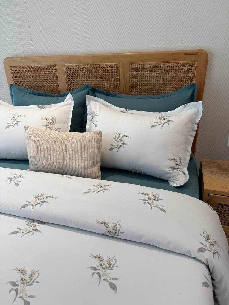 Housse de couette 6 Pieces Fleur de Lin