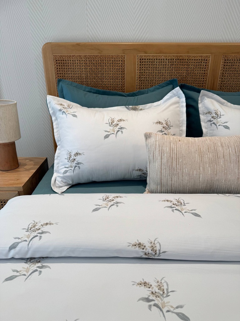 Housse de couette 6 Pieces Fleur de Lin