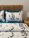 Housse de couette 6 Pieces Azur Blue New