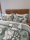Couverture 3 Pieces Papillion Vert
