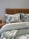 Couverture 3 Pieces Papillion Vert