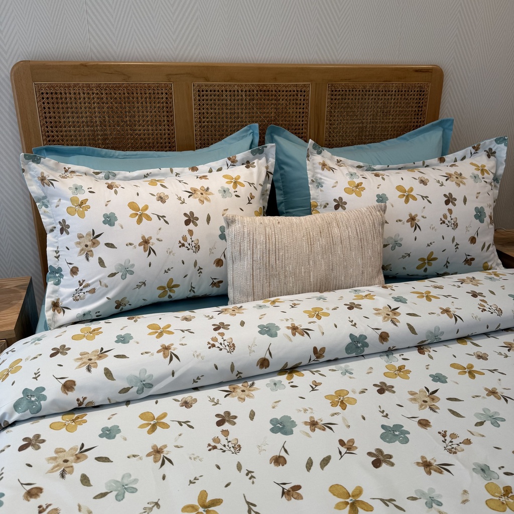 Housse de couette 6     Bloom Azur