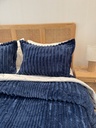 Couverture 3 Pieces Double face Imprimer Blue Motif 2