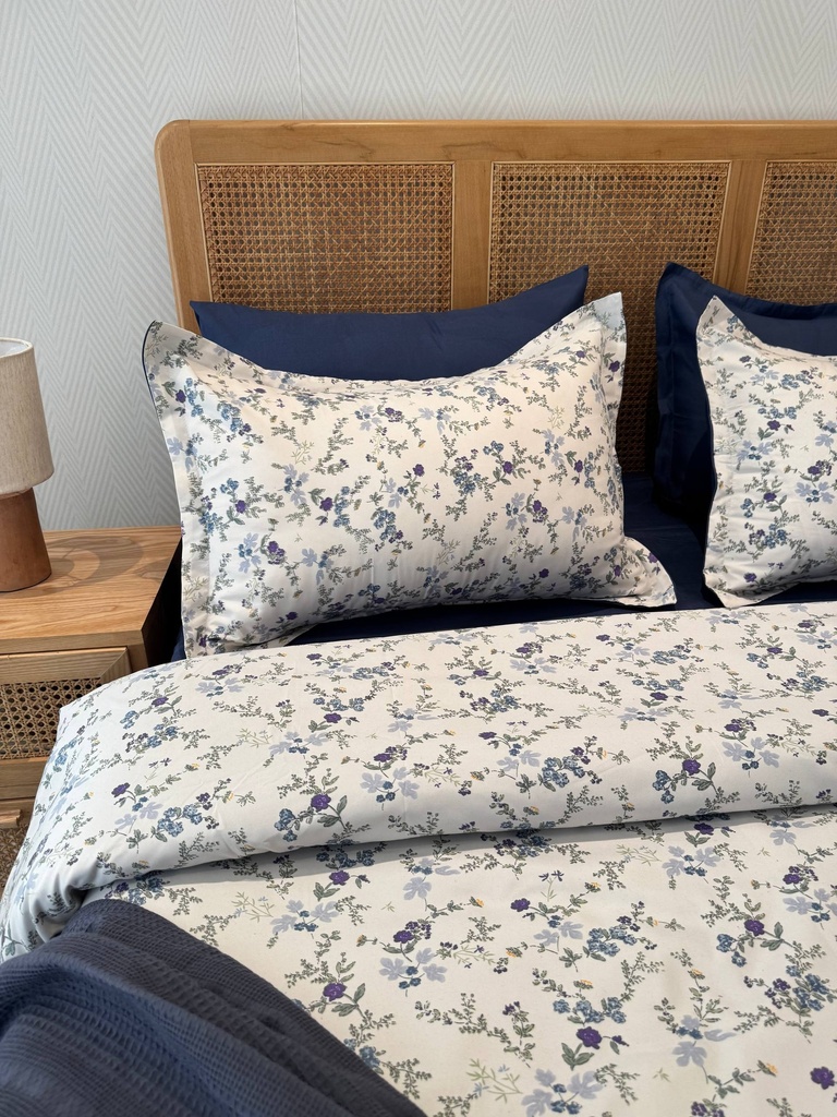 Housse de couette 6 Petites Fleurs d'Azur