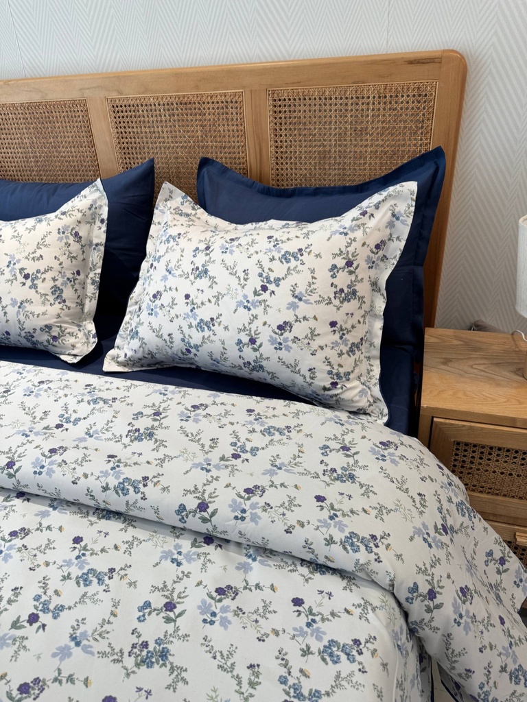 Housse de couette 6 Petites Fleurs d'Azur