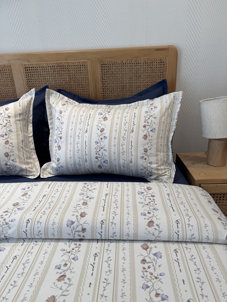 Housse de couette 6 Pieces Elegance NEW blue