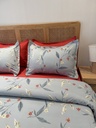 Housse de couette 6 Pieces Elegance NEW rouge