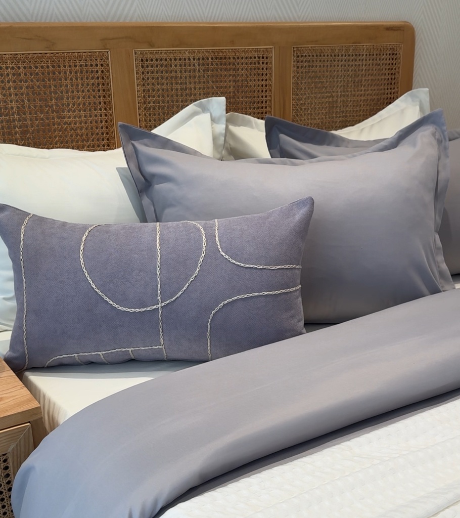 Housse de couette 7 Pieces Gris