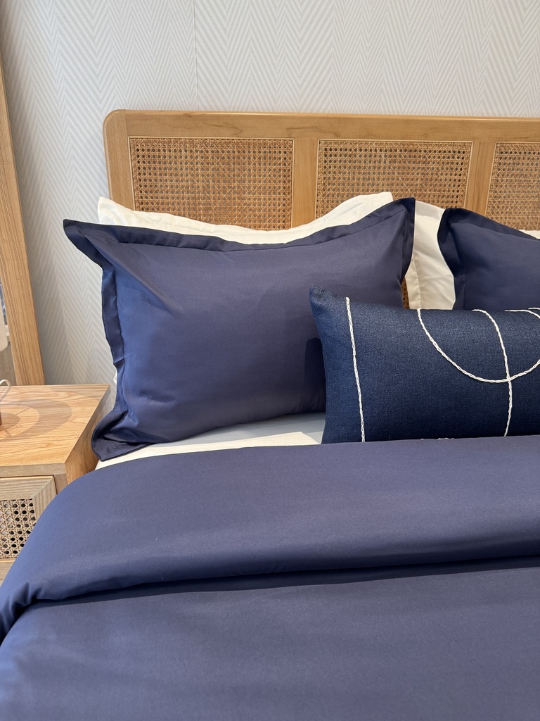 Housse de couette 7 Pieces Bleu