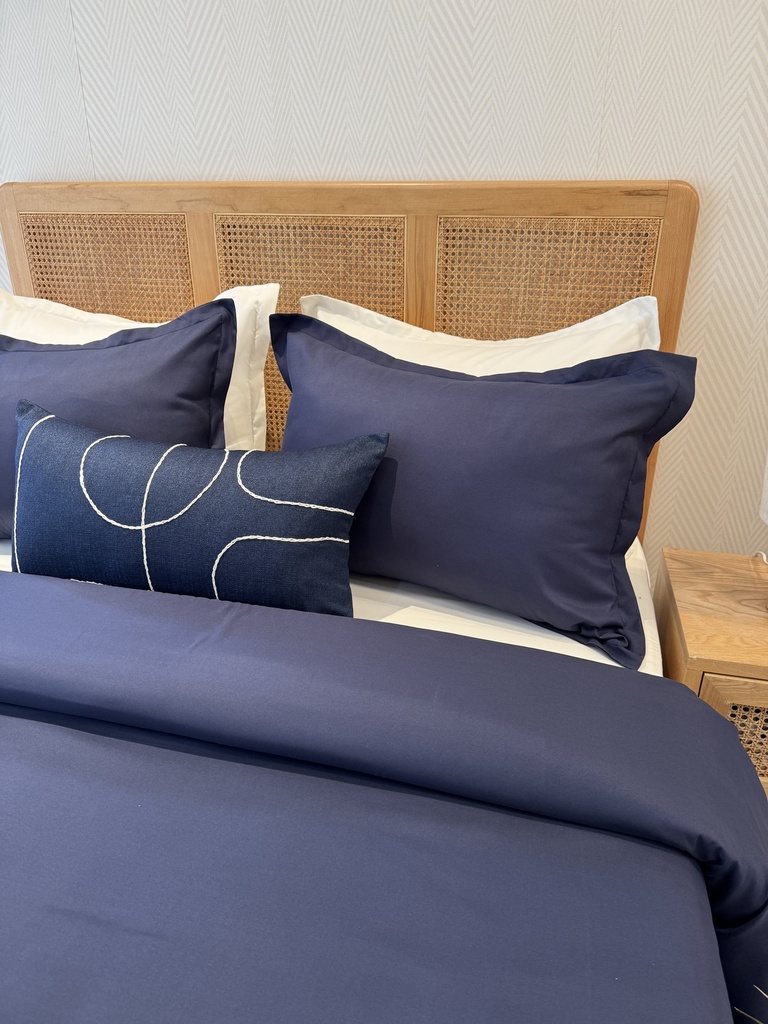 Housse de couette 7 Pieces Bleu