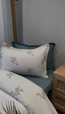 Housse de couette Une place Vert
