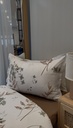 Housse de couette Une place Marron