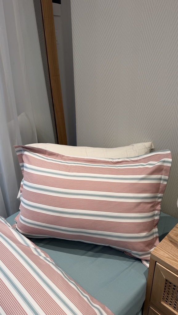 Housse de couette Une place Rose