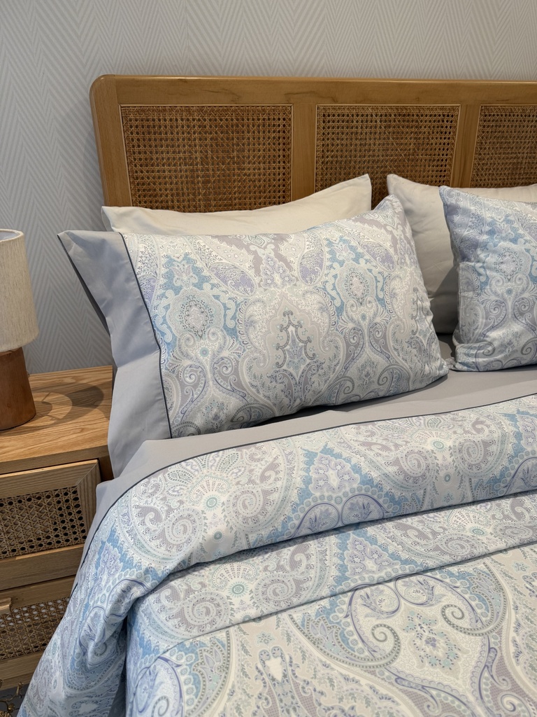 Parure de drap PoloPolo 4 Pieces Motif 1 Blue
