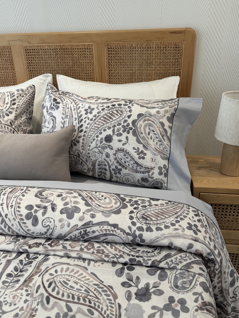 Parure de drap PoloPolo 4 Pieces Motif 2 Gris 