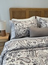 Parure de drap PoloPolo 4 Pieces Motif 2 Gris 