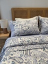 Parure de drap PoloPolo 4 Pieces Motif 2 Bleu