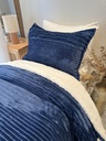 Couverture rayure une place 2 Pieces BBH Blue
