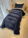 Couverture rayure une place 2 Pieces BBH Blue