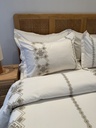 Housse de couette 6 Pieces 100% Coton Sofia Beige